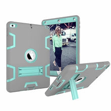 Load image into Gallery viewer, New Armor Case For iPad2 iPad3 iPad4 Kids Safe Heavy Duty Silicone Hard Cover For Ipad  4 3 2 iPad 3 2 Tablet Case