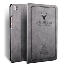 Load image into Gallery viewer, iBuyiWin Case for Xiaomi Mi Pad 4 Case Slim Retro Folding Stand PU Leather Smart Cover for Xiaomi MiPad 4 Case 8.0 Tablet Funda