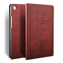 Load image into Gallery viewer, iBuyiWin Case for Xiaomi Mi Pad 4 Case Slim Retro Folding Stand PU Leather Smart Cover for Xiaomi MiPad 4 Case 8.0 Tablet Funda