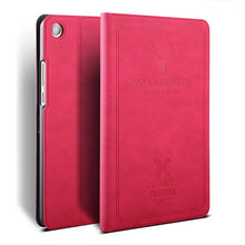 Load image into Gallery viewer, iBuyiWin Case for Xiaomi Mi Pad 4 Case Slim Retro Folding Stand PU Leather Smart Cover for Xiaomi MiPad 4 Case 8.0 Tablet Funda