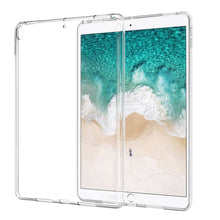 Load image into Gallery viewer, Silicon Case For iPad Pro 11 12.9 2018 9.7 Clear Transparent Case Soft TPU Bumper Cover Tablet Case For iPad 2 3 4 5 6 Air Mini
