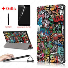 Load image into Gallery viewer, Ultra Slim PU Leather Case For Huawei MediaPad T5 AGS2-W09/L09/L03/W19 10.1"Tablet stand cover for huawei mediapad T5 10 case