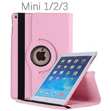 Load image into Gallery viewer, For iPad Mini Case 360 Degrees Rotating Flip PU Leather Case Cover For iPad Mini 2 3 Stand Cases Smart Tablet Cover Sleep Wake