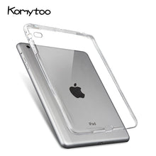 Load image into Gallery viewer, Tablet TPU Soft Case For iPad 2/3/4 Air Air2 mini 1/2/3 Silicone Clear Back Cover Case For iPad 9.7'' 2018 2017 Pro 9.7'' 10.5''