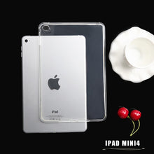 Load image into Gallery viewer, Tablet TPU Soft Case For iPad 2/3/4 Air Air2 mini 1/2/3 Silicone Clear Back Cover Case For iPad 9.7'' 2018 2017 Pro 9.7'' 10.5''