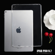 Load image into Gallery viewer, Tablet TPU Soft Case For iPad 2/3/4 Air Air2 mini 1/2/3 Silicone Clear Back Cover Case For iPad 9.7'' 2018 2017 Pro 9.7'' 10.5''