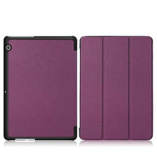 Load image into Gallery viewer, Ultra Slim PU Leather Case For Huawei MediaPad T3 10 AGS-L09 AGS-W09 9.6"Tablet PC stand cover for huawei mediapad t3 10 case