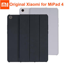 Load image into Gallery viewer, Original xiaomi mi pad 4 plus / pad4 Smart Case tablet Frosted PU Leather Flip Cover MIPAD 4 Sleeve 8" Full Protector Sleeve Bag