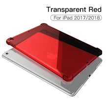 Load image into Gallery viewer, PZOZ Case For New iPad Pro 2018 2017 Case 9.7 Air mini 1 2 3 4 5 Silicone Shockproof Transparent Tpu Shell Tablet Back Cover Bag