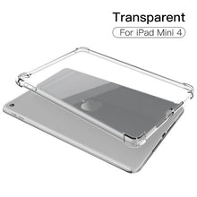 Load image into Gallery viewer, PZOZ Case For New iPad Pro 2018 2017 Case 9.7 Air mini 1 2 3 4 5 Silicone Shockproof Transparent Tpu Shell Tablet Back Cover Bag