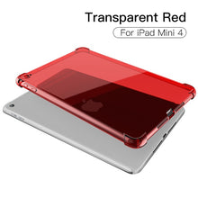 Load image into Gallery viewer, PZOZ Case For New iPad Pro 2018 2017 Case 9.7 Air mini 1 2 3 4 5 Silicone Shockproof Transparent Tpu Shell Tablet Back Cover Bag