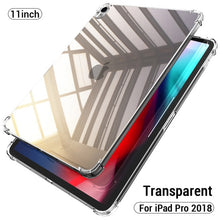 Load image into Gallery viewer, PZOZ Case For New iPad Pro 2018 2017 Case 9.7 Air mini 1 2 3 4 5 Silicone Shockproof Transparent Tpu Shell Tablet Back Cover Bag