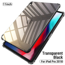 Load image into Gallery viewer, PZOZ Case For New iPad Pro 2018 2017 Case 9.7 Air mini 1 2 3 4 5 Silicone Shockproof Transparent Tpu Shell Tablet Back Cover Bag