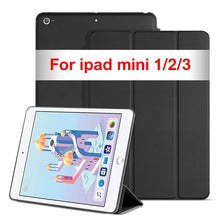 Load image into Gallery viewer, Original cover case for Apple ipad mini 1 for ipad mini 2 for ipad mini 3  for ipad mini 4 /5 tablet smart cover case+free gift