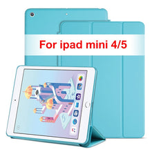 Load image into Gallery viewer, Original cover case for Apple ipad mini 1 for ipad mini 2 for ipad mini 3  for ipad mini 4 /5 tablet smart cover case+free gift