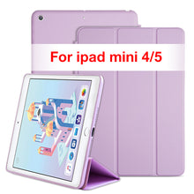 Load image into Gallery viewer, Original cover case for Apple ipad mini 1 for ipad mini 2 for ipad mini 3  for ipad mini 4 /5 tablet smart cover case+free gift