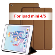 Load image into Gallery viewer, Original cover case for Apple ipad mini 1 for ipad mini 2 for ipad mini 3  for ipad mini 4 /5 tablet smart cover case+free gift