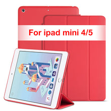 Load image into Gallery viewer, Original cover case for Apple ipad mini 1 for ipad mini 2 for ipad mini 3  for ipad mini 4 /5 tablet smart cover case+free gift