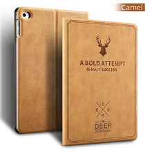 Load image into Gallery viewer, iBuyiWin Case for iPad 2017 2018 9.7" New Tablet Stand PU Leather Magnet Smart Cover Auto Sleep/Wake for iPad 2017 9.7 inch+Film