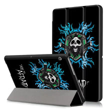 Load image into Gallery viewer, Flip Case For Huawei MediaPad T3 10 Tablet Stand Slim Cases For Huawei T3 9.6 Honor Play Pad 2 Funda Cover AGS-L09 AGS-L03 W09